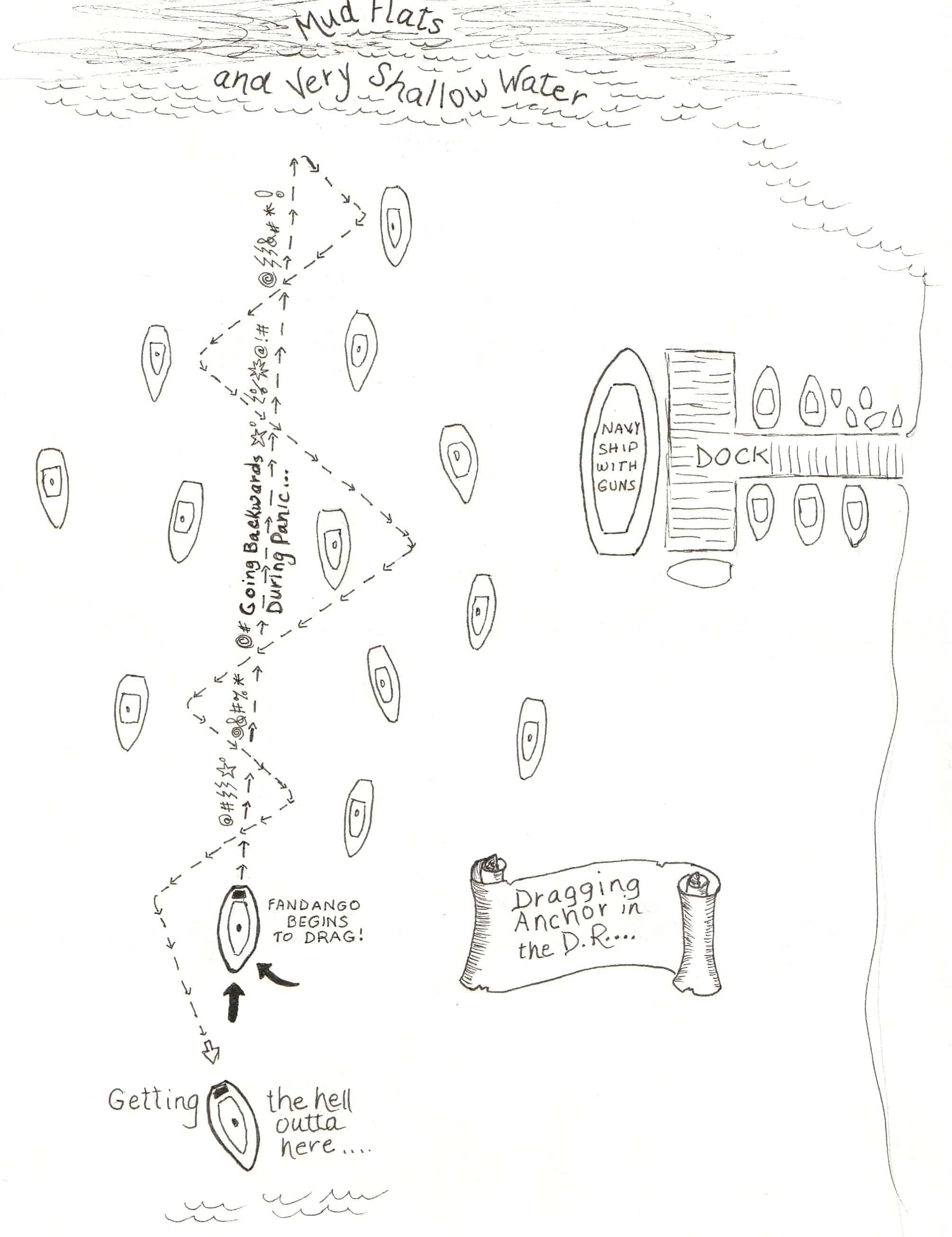 Map of Dragging Anchor
